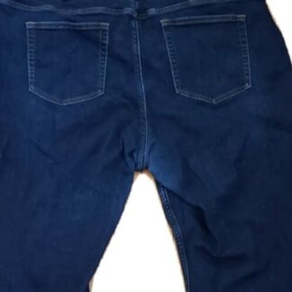 Duluth Trading Co Womens Duluthflex slim Jeans dark wash 20W x 30 inseam 84807 - Picture 9 of 9